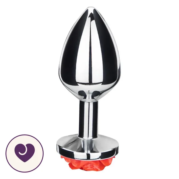 Sumertime Stainless Steel Rose Butt Plug Set