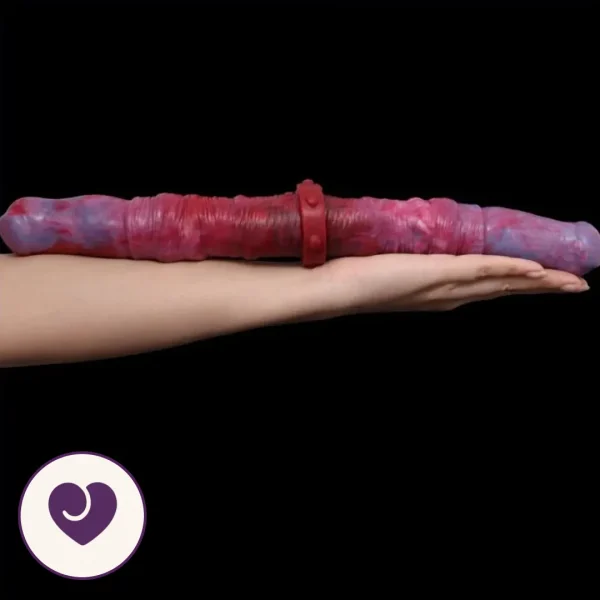 Twisted Swirl Double-Ended Dildo for Couples