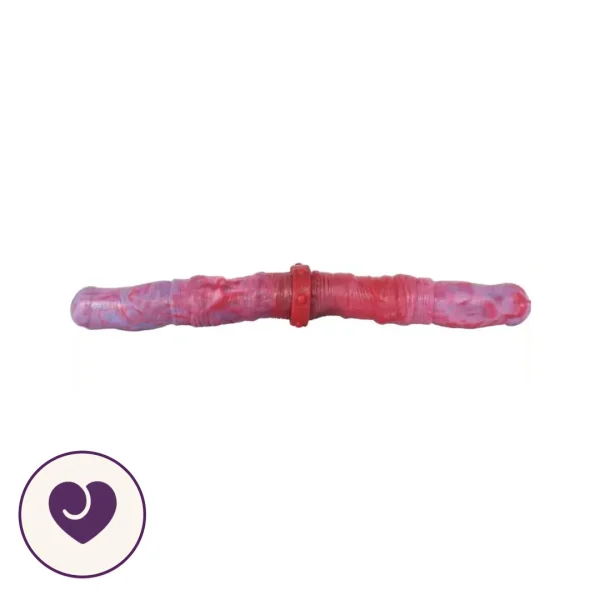 Twisted Swirl Double-Ended Dildo for Couples