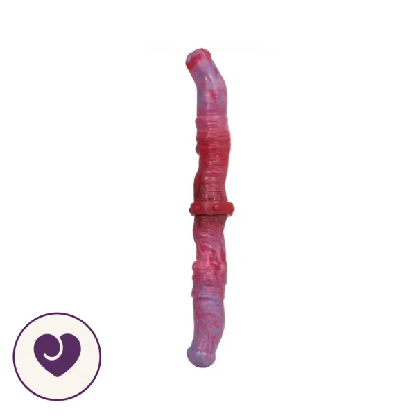 Twisted Swirl Double-Ended Dildo for Couples